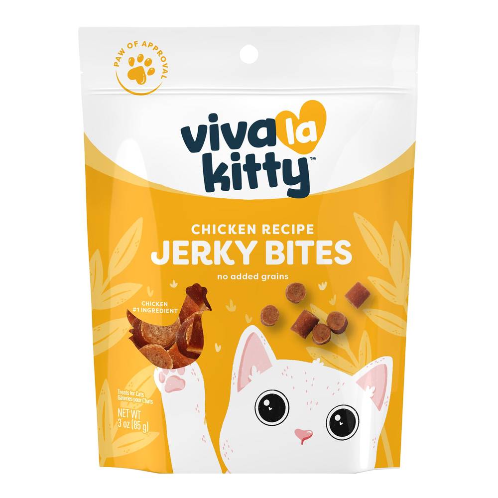 Viva La Kitty Jerky Bites Cat Treat (chicken)