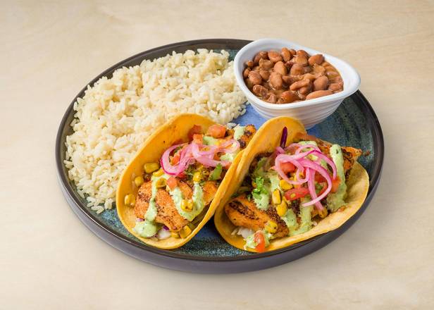 CAJUN FISH TACO COMBO