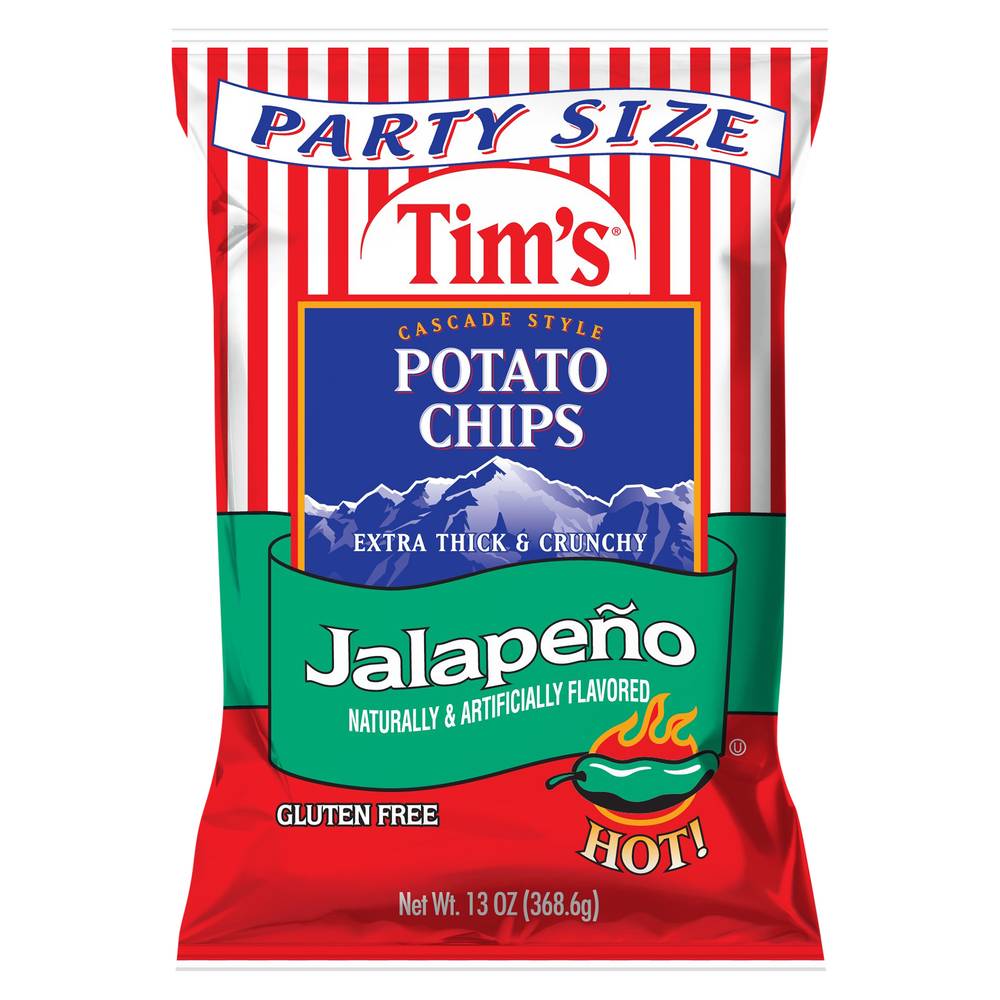 Tim's Cascade Style Jalapeno Potato Chip (13 oz)