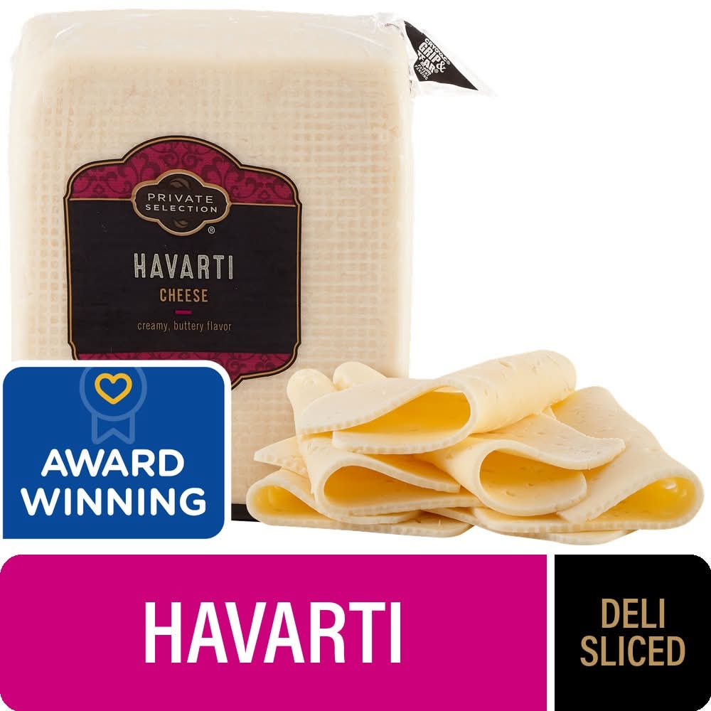 Private Selection® Havarti Cheese Fresh Sliced Deli Cheese