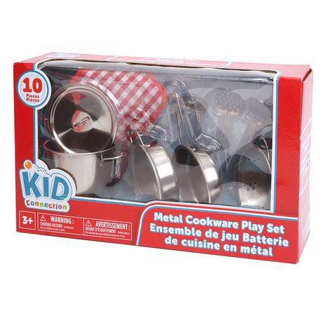 Kid Connection Metal Cookware Play Set (1 set)