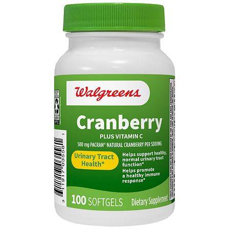 Walgreens Cranberry Plus Vitamin C - 100.0 ea