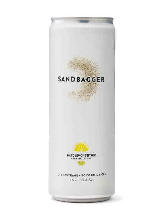 Sandbagger · Hard Lemon Seltzer (355 mL)