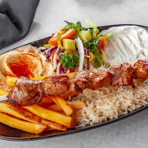 Lamb Kebab Lunch