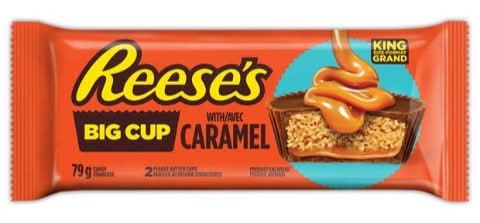 Reese's Big Cup With Caramel Peanut Butter Chocolate Candy (79 g, 2 ct)