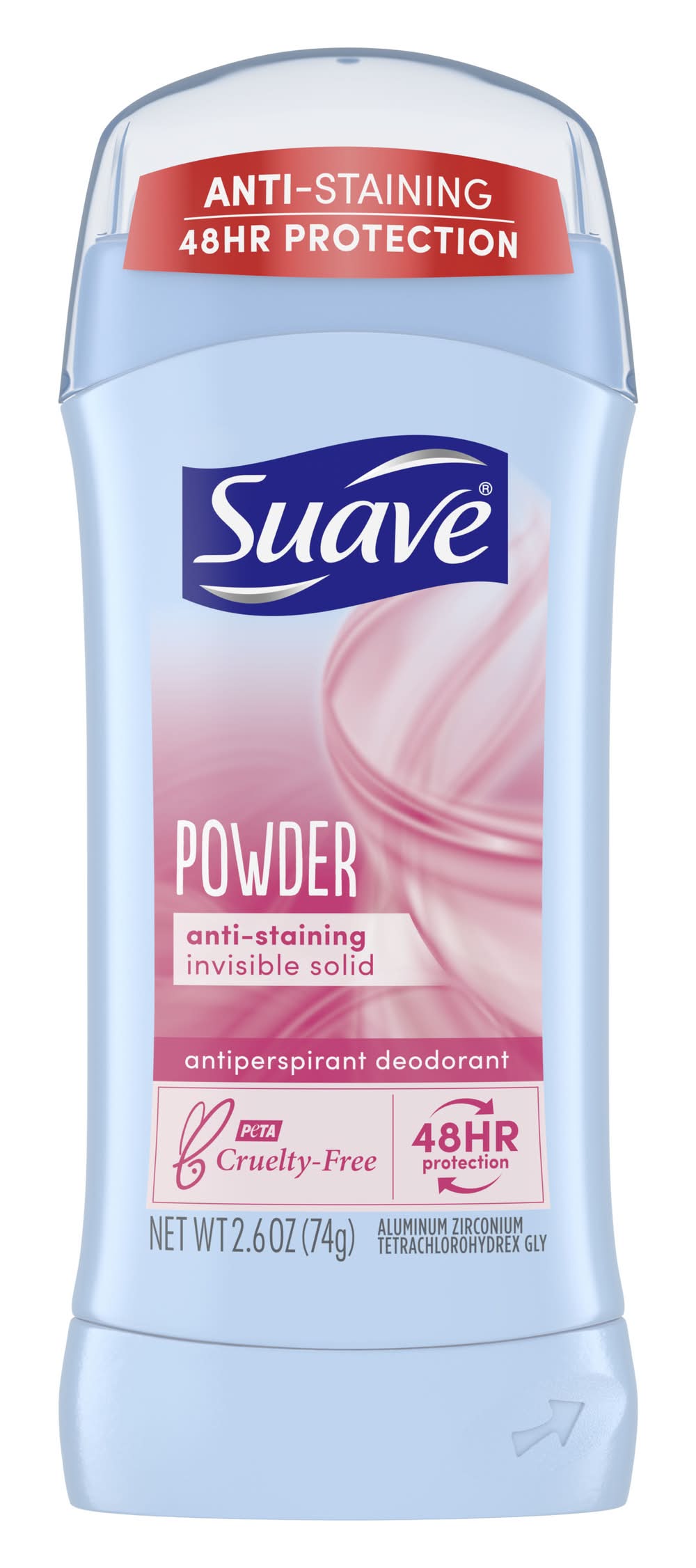 Suave Invisible Solid Powder Antiperspirant Deodorant (2.6 oz)