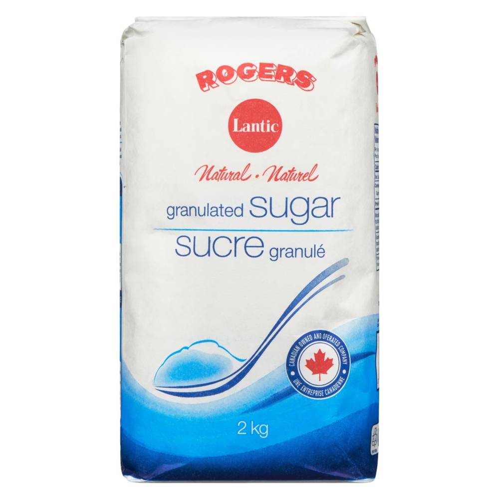 Rogers Lantic Granulated White Sugar (2 kg)