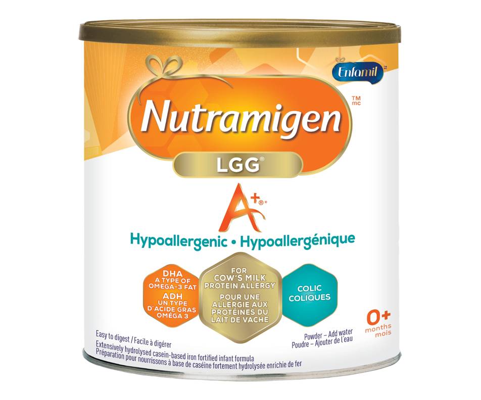 Nutramigen a+ lgg préparation pour nourrissons avec hypoallergénique en poudre dès 0+ mois