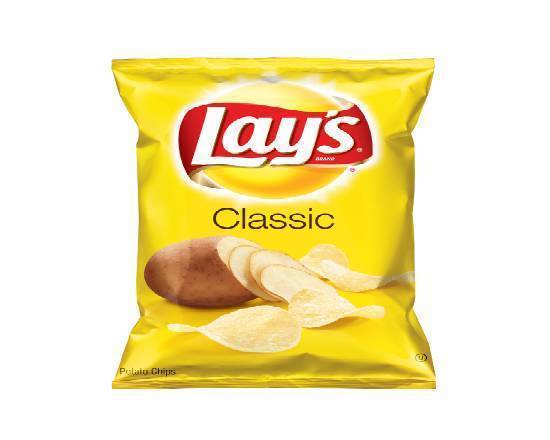 Small Lays Classic Potato Chips Bag