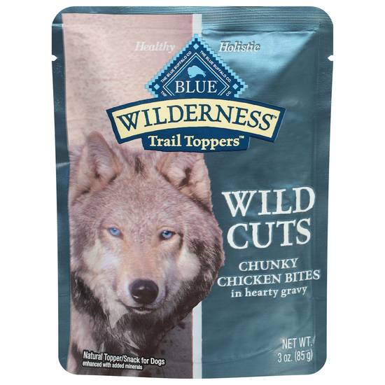 Blue Buffalo Wilderness Chunky Chicken Bites Dog Snacks (3 oz)