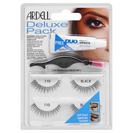 Ardell Glue and Applicator Black 110 Delux pack