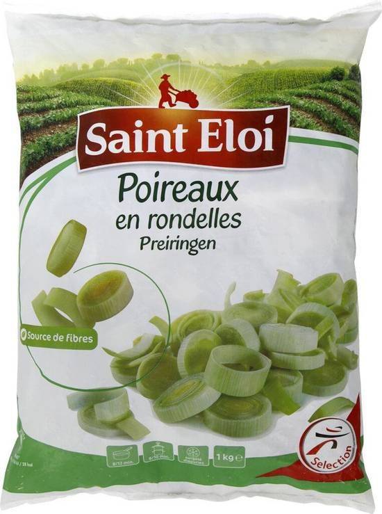 Poireaux en rondelles - saint eloi - 1kg