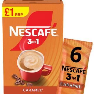 Nescafé 3 in 1 Caramel 6 x 16g (96g)
