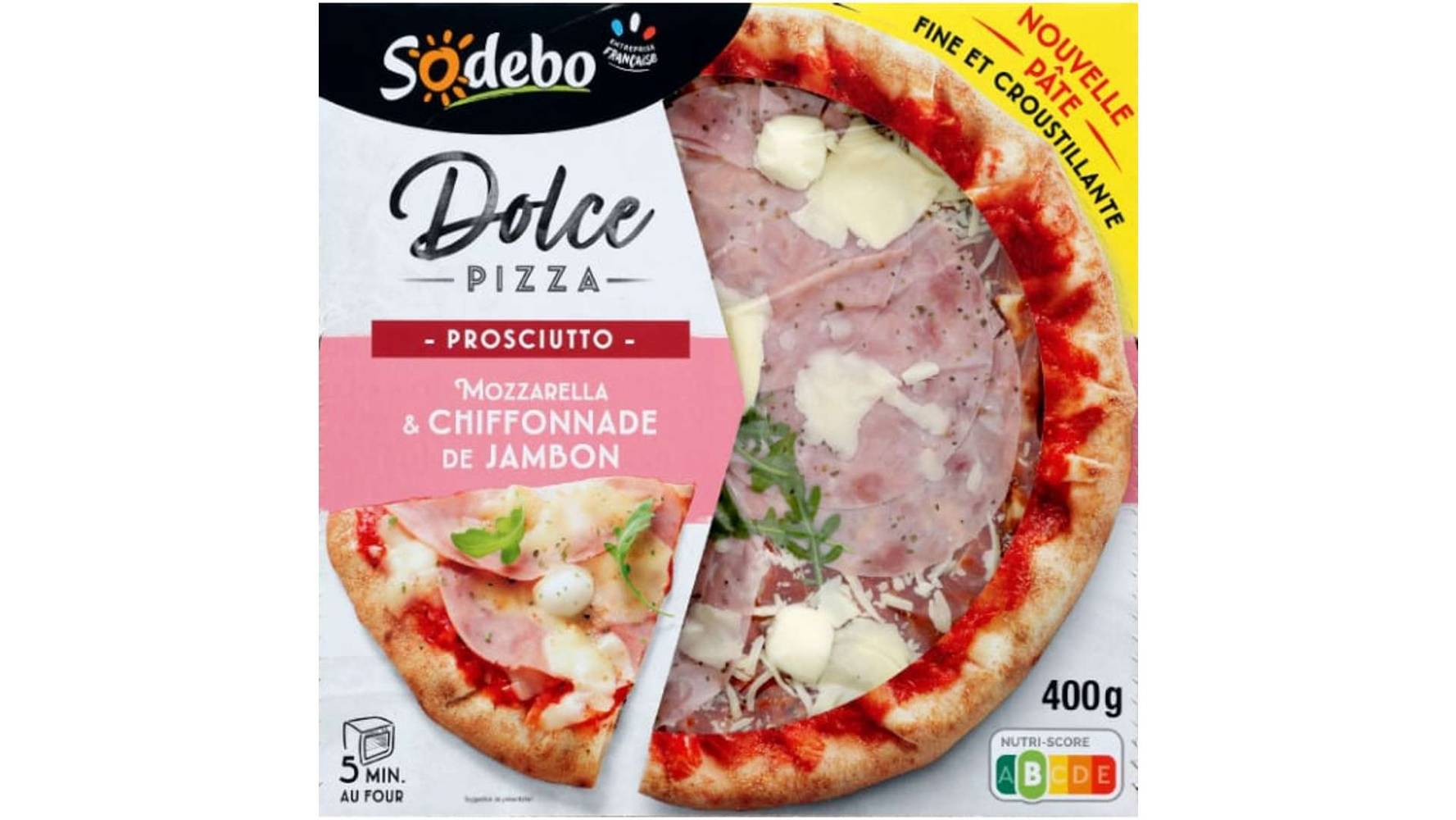 Sodebo - Dolce pizza prosciutto