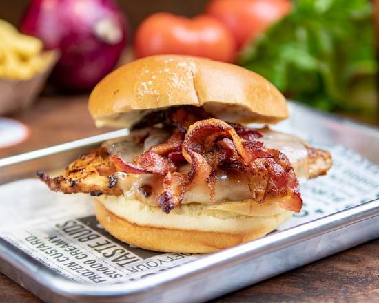 Bobby's Bacon and Swiss Chicken Sandwich
