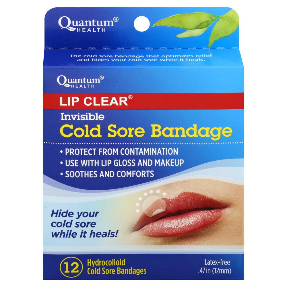 Quantum Invisible Cold Sore Bandages