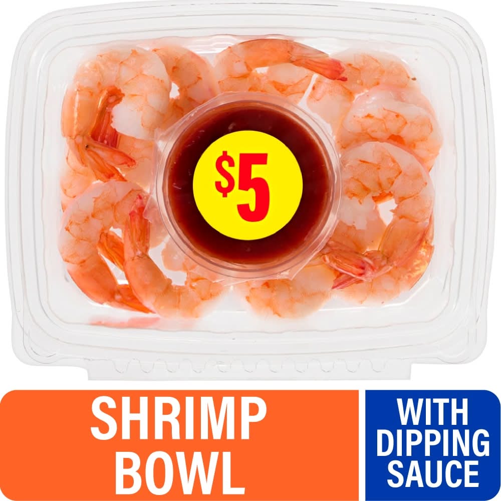 Kroger Shrimp Bowl With Cocktail Sauce (7 oz)