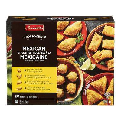 Irresistibles Frozen Mexican Style Uncooked Bites (500 g)