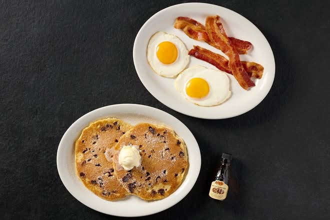 Chocolate Chip Pancake Plate