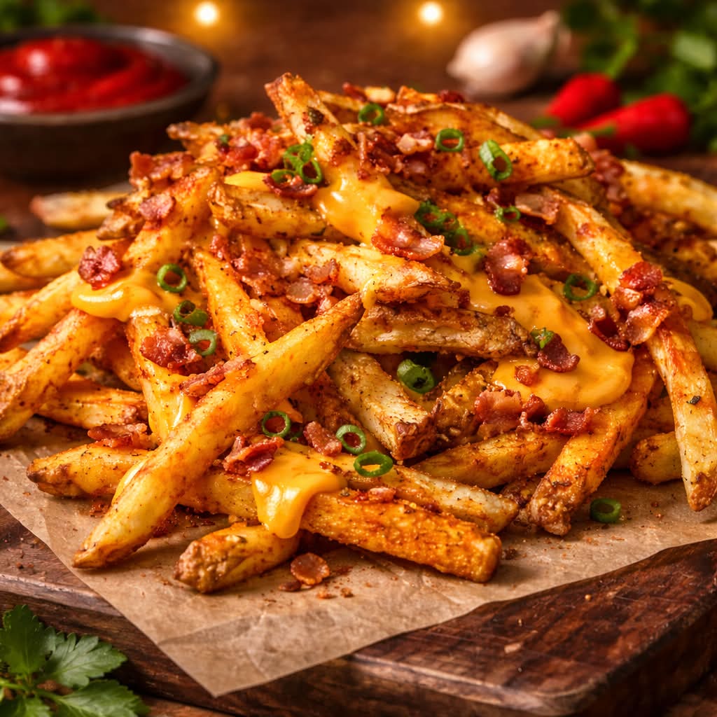 Frites Cheddar Bacon