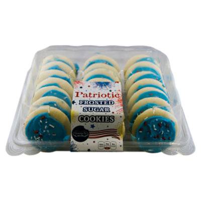 Cookies Sugar Blue Frosted Patriotic 21c (28.3 oz)