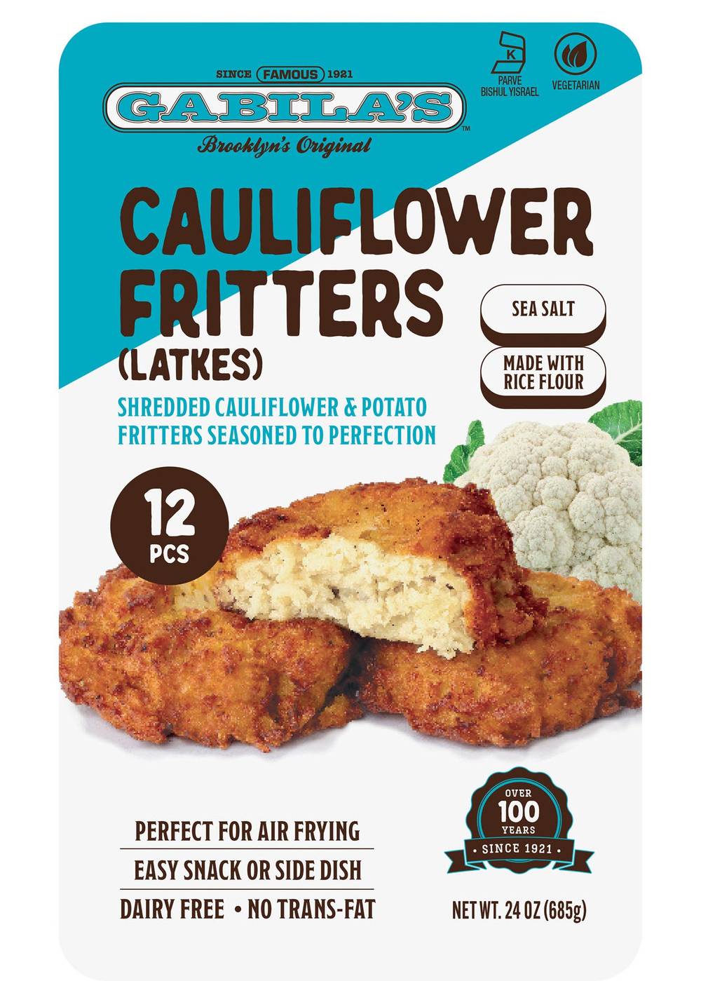 Cauliflower Fritters