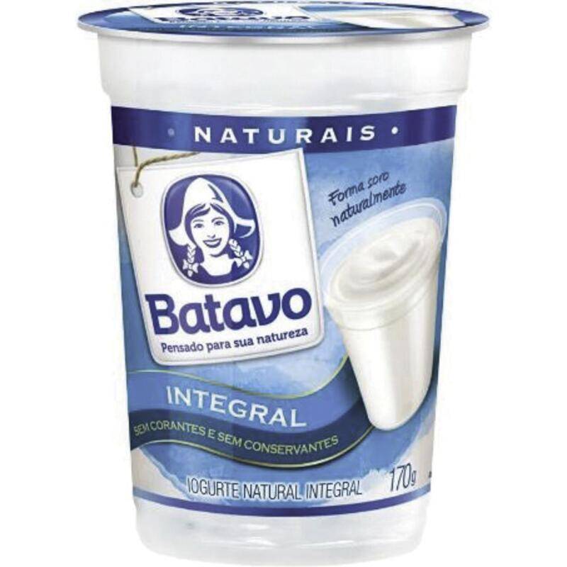 Batavo iogurte integral natural (170 g)