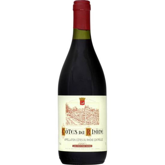 Les Petites Caves - Vin rouge côtes du Rhône (750 ml)