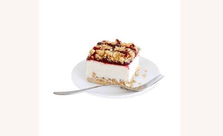 Raspberry Cheesecake Ice Cream Crumble
