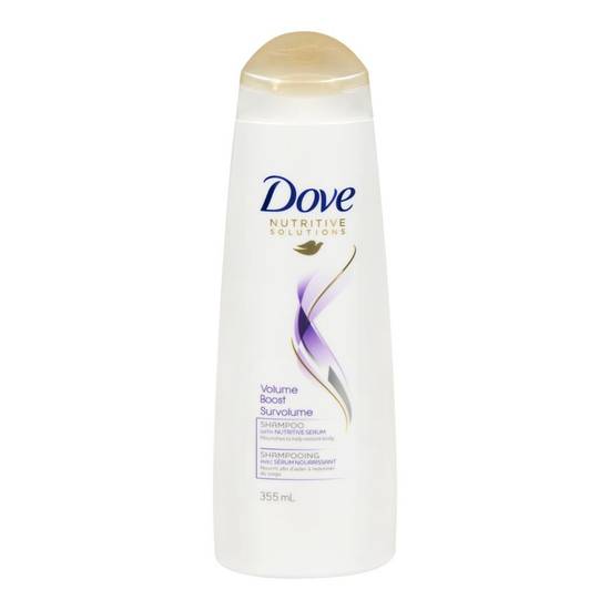 Dove shampoing survolume, damage therapy (355 ml) - volume boost shampoo (355 ml)