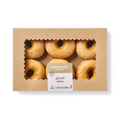 Favorite Day Glazed Donuts (2.65 oz, 6 ct)