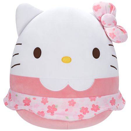 Squishmallows Original Sanrio Hello Kitty Floral Dress