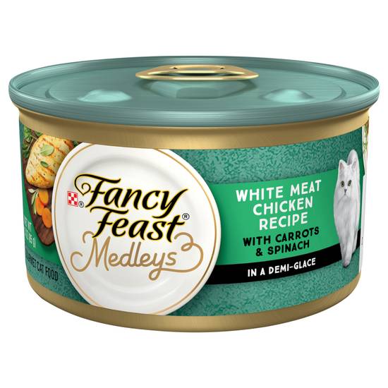 Fancy Feast White Meat Chicken Recipe Cat Food
