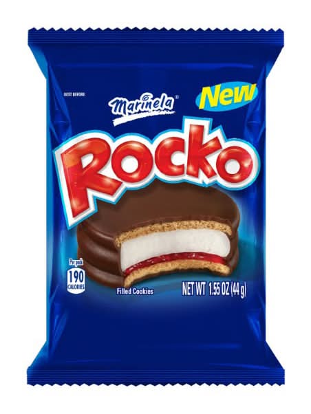 Marinela · Rocko galleta sándwich cubierta de chocolate (44 g)