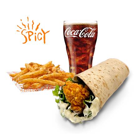 MENU MINI WRAP SPICY