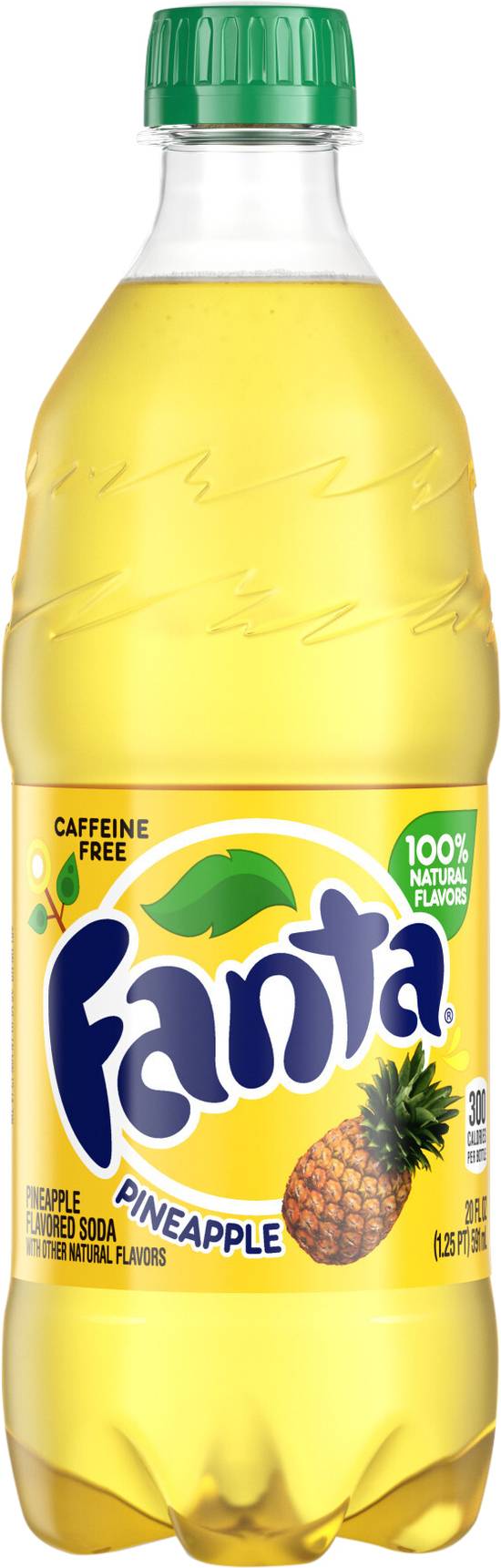 Fanta Soda (20 fl oz) (pineapple)