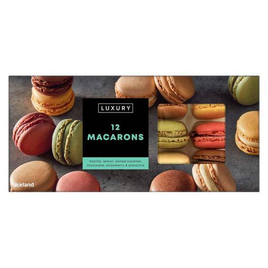 Iceland Luxury Macarons 12 Pack