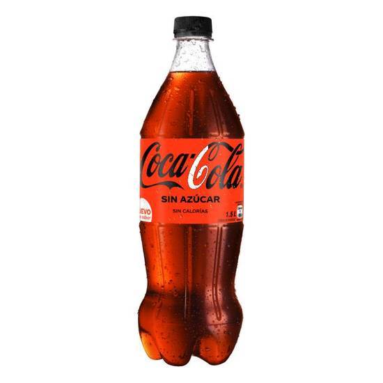 Bebida Coca Cola Sin Azúcar 1,5 L