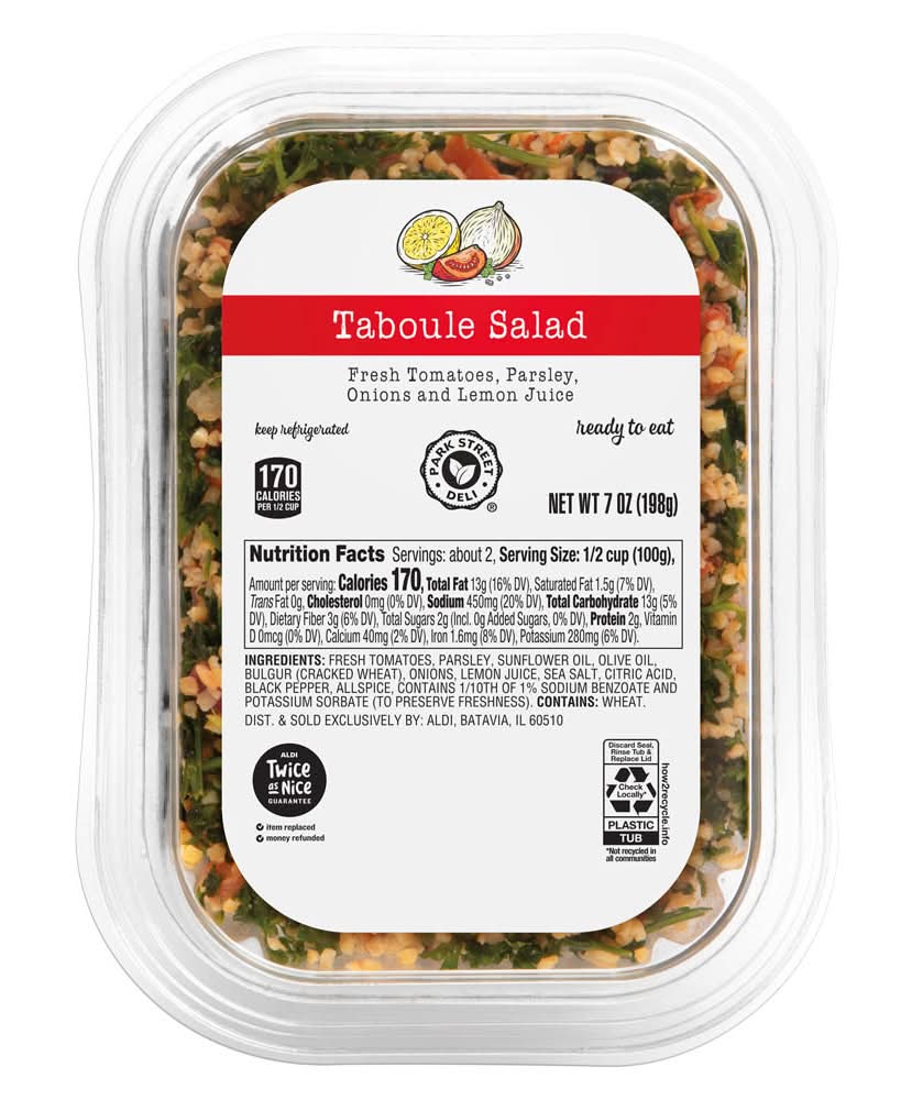 Park Street Deli Taboule Salad (7 oz)