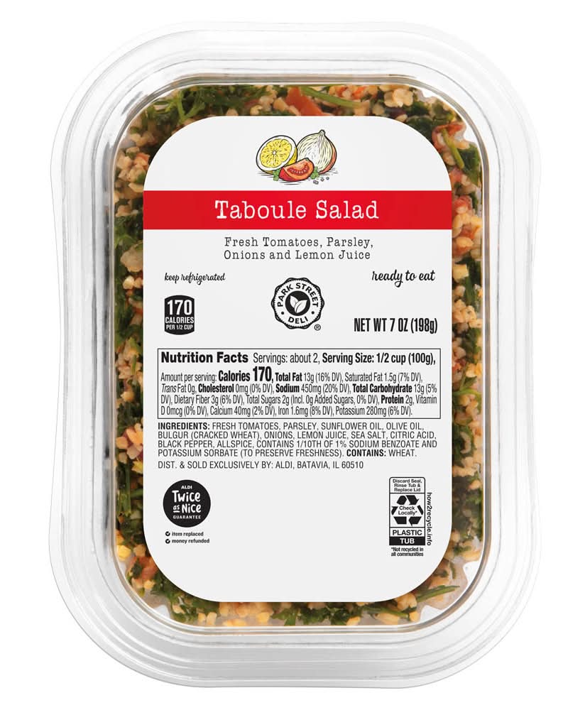 Park Street Deli Taboule Salad (7 oz)