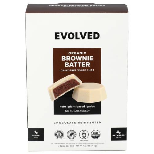 Evolved Organic Brownie Batter Keto Cups