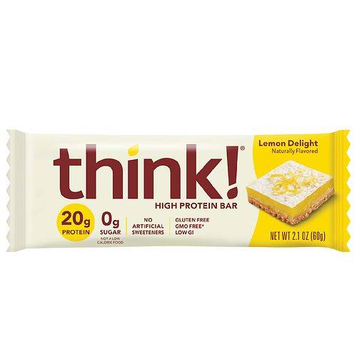 think! High Protein Bar Lemon Delight - 2.1 oz