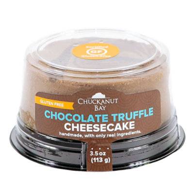 Chuckanut Bay Chocolate Truffle Cheesecake Gluten Free - 3.5 Oz