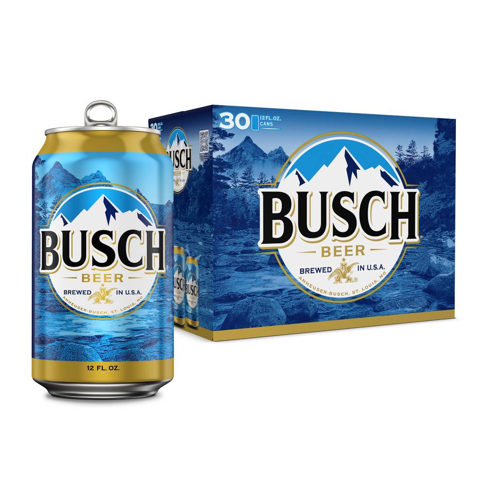 Busch Angler Series Beer (30 ct, 12 fl oz)