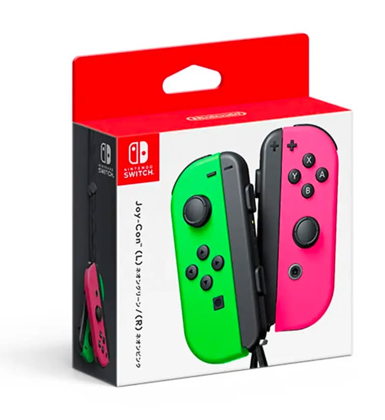 #181918 Switch Joy-con(左右手套裝)粉&綠 HAC-A-JAFAA-TWN
