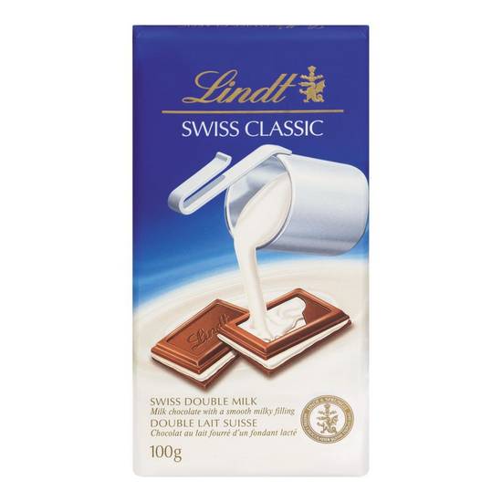 Lindt Swiss Classic Double Milk Chocolate (100 g)