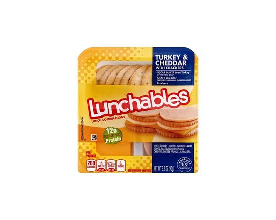 Order Lunchable Turkey and Cheddar 3.2oz food online from Chevron Extramile store, Antioch on bringmethat.com
