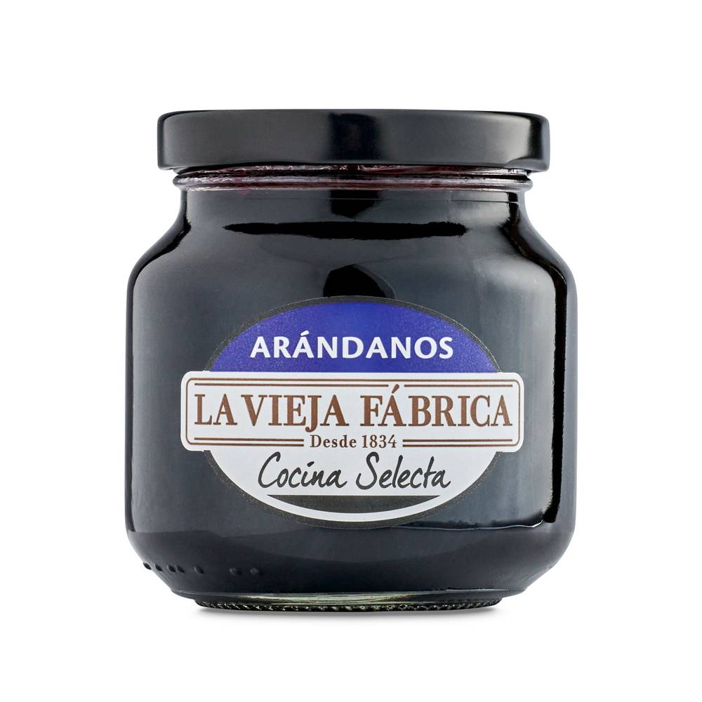 Mermelada De Arándanos La Vieja Fabrica Frasco 280 G