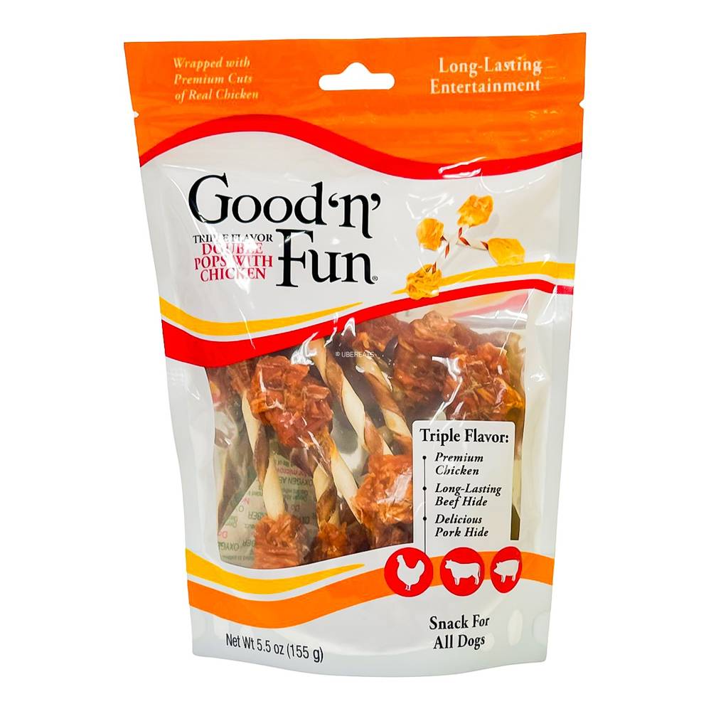 Good 'N' Fun Dog Snacks (chicken-beef-pork)