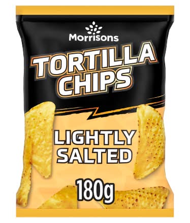 Morrisons Tortilla Chips Lightly Salted (180g)